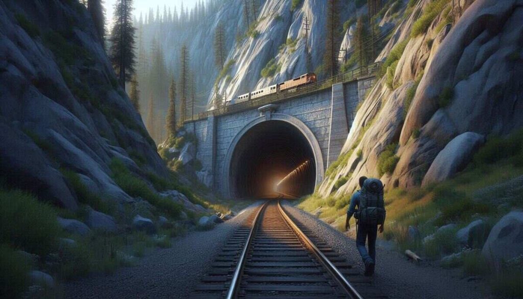 Donner Pass Train Tunnel